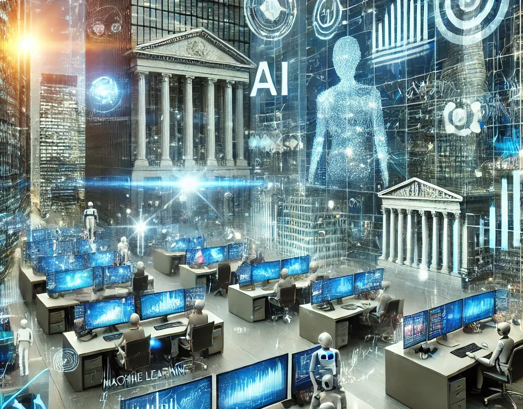 AI in finance transforming the financial services landscape with machine learning applications.