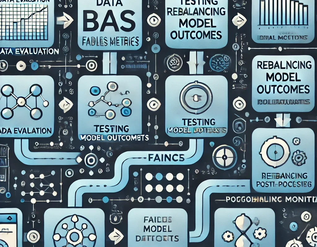 Steps to identify and remove bias in machine learning models for ethical AI practices.