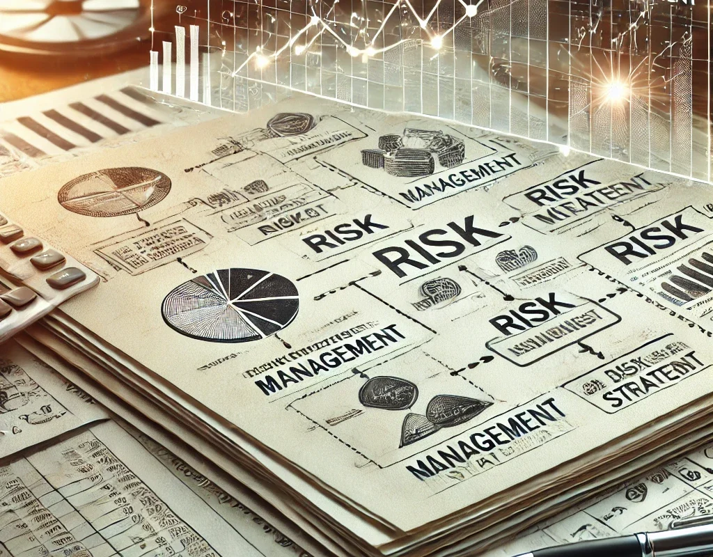 A structured approach to risk management integrated into a business strategy plan.