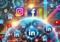 Social media platforms enhancing digital marketing strategies for business growth